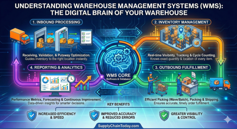 Мозг операций: глубокое погружение в системы управления складом (wms).